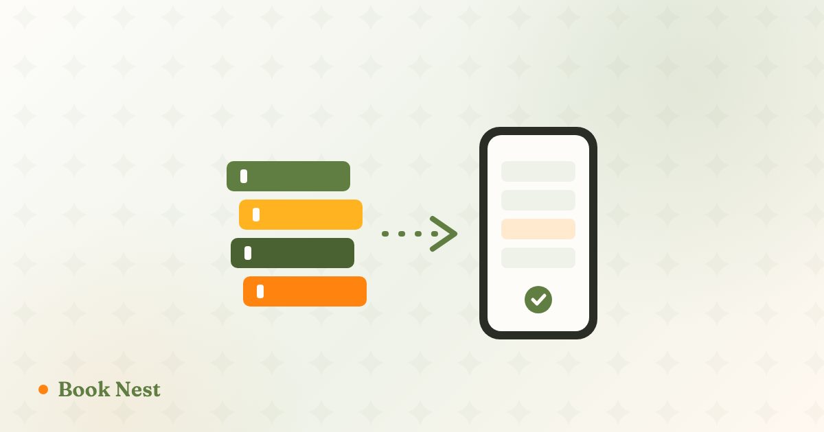 How to Import Your Goodreads Library into Book Nest